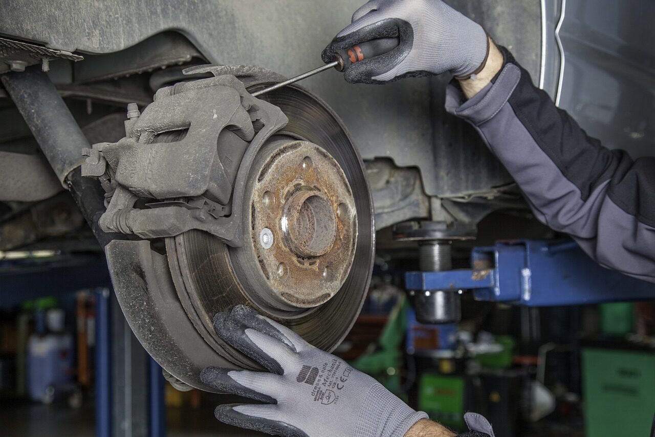 disk brack repairing